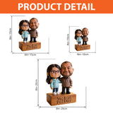 Father Gift, Funny Gift for Dad - Personalized Father Custom Shaped Acrylic Plaque