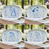 Perfect Gift For Couple - Personalized Couple Plate