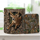 Deer Hunting, Hunter Gift - Personalized Hunting Accent Mug & Coaster
