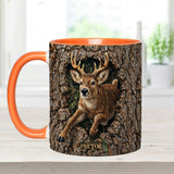 Deer Hunting, Hunter Gift - Personalized Hunting Accent Mug & Coaster