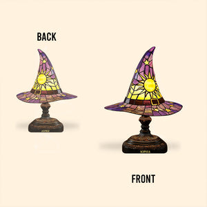 Stunning Witch Hat - Personalized Witch Custom Shaped Acrylic Plaque