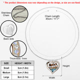 Custom Any Photo Gift For Sister - Personalized Sister Shaped Metal Pendant Necklace