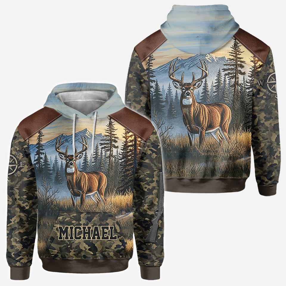 Love Hunting - Personalized Hunting All Over Shirt