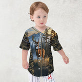 Love Hunting - Personalized Hunting Baseball Jersey