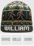 Love Hiking - Personalized Hiking Beanie Hat