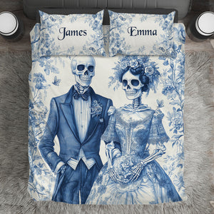 Until Death Do Us Part - Personalized Couple Bedding Set