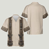 Viking Theme, Gift for Men - Personalized Viking Hawaiian Shirt