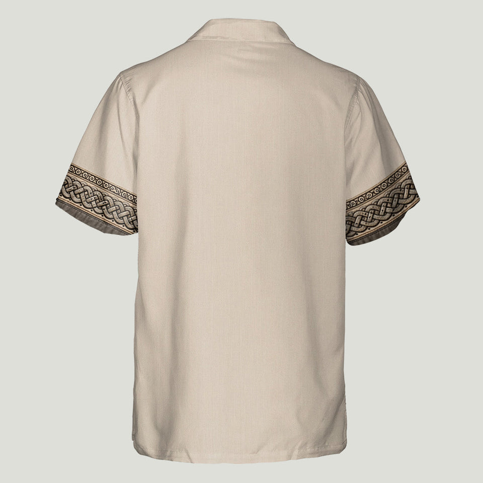 Viking Theme, Gift for Men - Personalized Viking Hawaiian Shirt