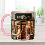 Love Books - Personalized Book Set Accent Mug with Acrylic Stirrers