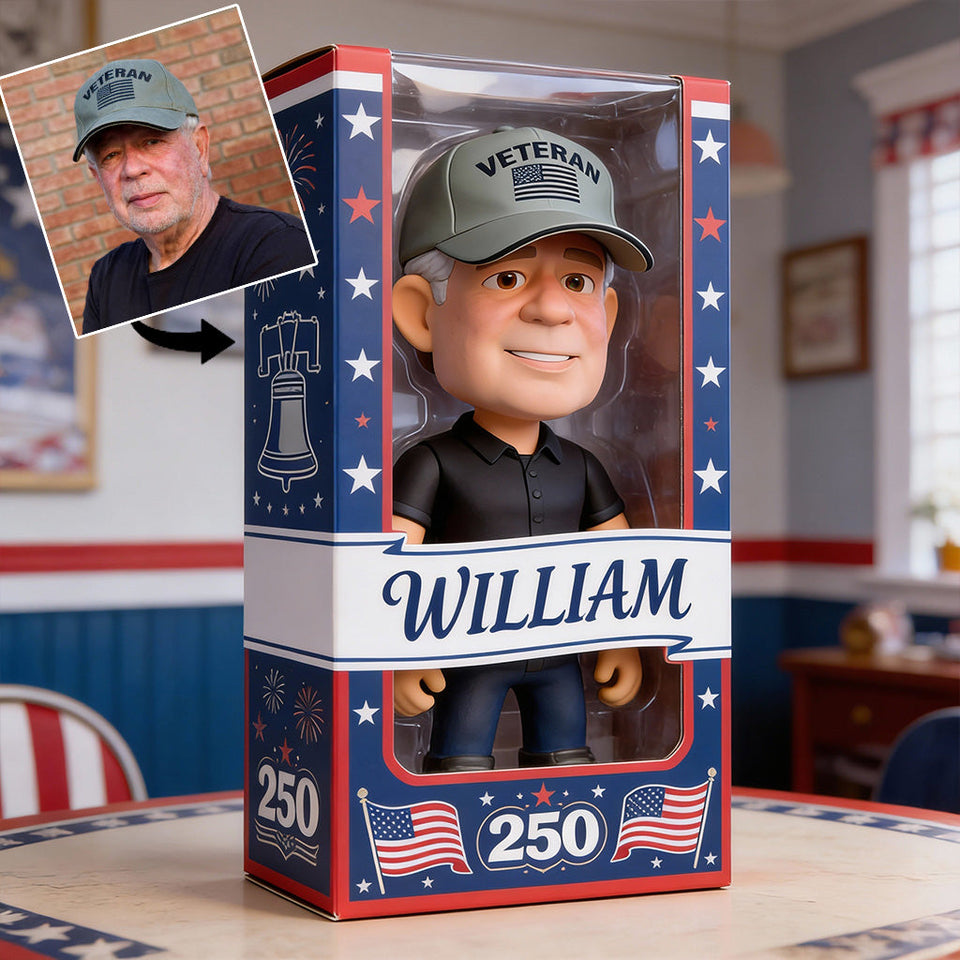 250th Anniversary - Personalized Patriot Custom Shaped Acrylic Plaque