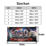 Outdoor Decor America 250th Anniversary - Personalized Independence Day/ 4th of July Garage Door Banner