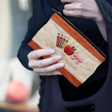 Teacher Gifts - Personalized Teacher Pouch