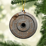 No Pain No Gain - Personalized Fitness Ornament