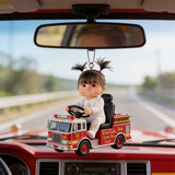 Drive Safe Daddy - Personalized Father Custom Made 3D Minifigure Ornament