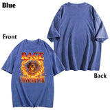 Rage Consumes Me, Sarcastic Quote - Personalized Dog Wash T-Shirt