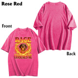 Rage Consumes Me, Sarcastic Quote - Personalized Dog Wash T-Shirt
