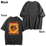 Rage Consumes Me, Sarcastic Quote - Personalized Dog Wash T-Shirt