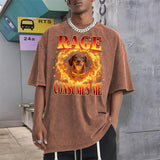 Rage Consumes Me, Sarcastic Quote - Personalized Dog Wash T-Shirt