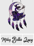 Beautiful Witch - Personalized Witch Window Hanging Suncatcher Ornament