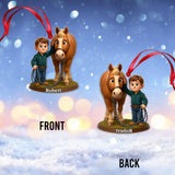 Love Horse - Personalized Horse Ornament