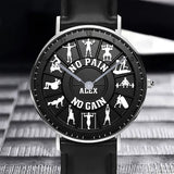 No Pain No Gain - Personalized Fitness Hand Watch