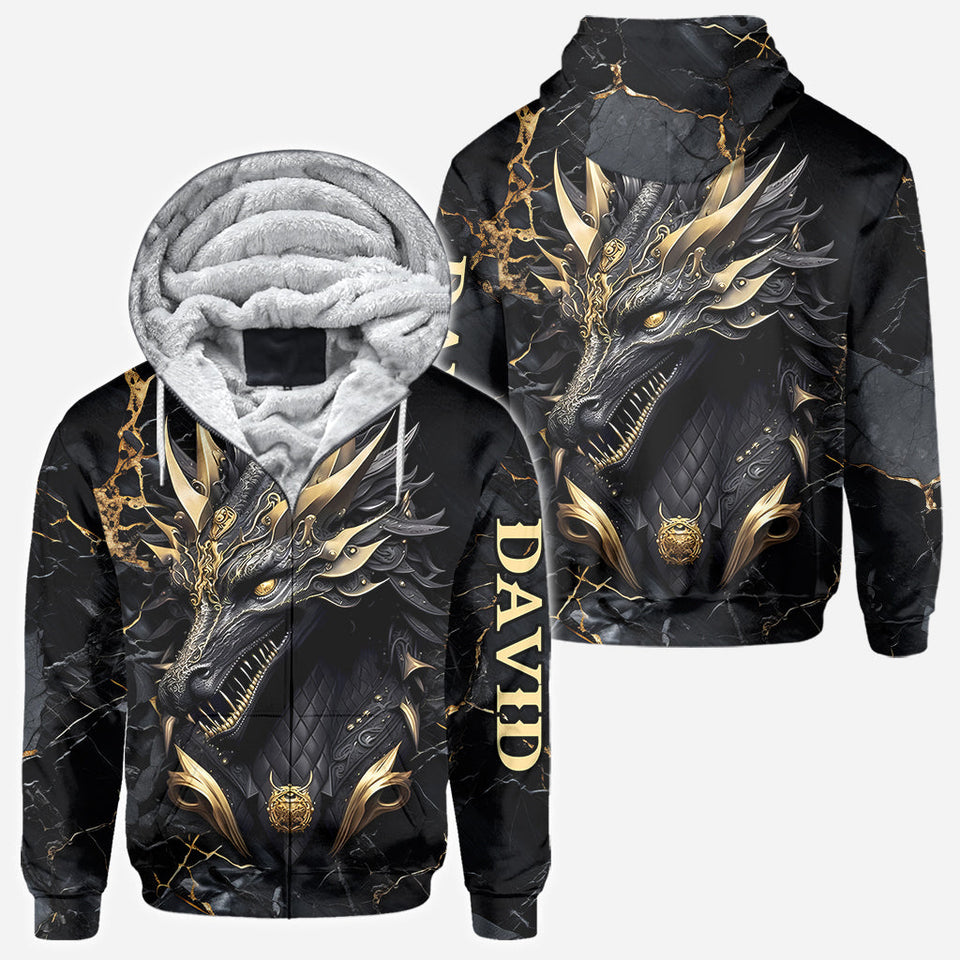Heart Of A Dragon - Personalized Dragon All Over Shirt