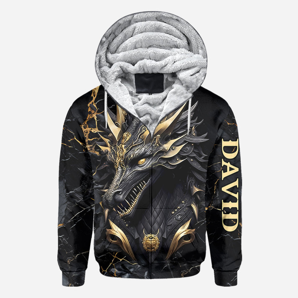 Heart Of A Dragon - Personalized Dragon All Over Shirt