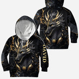 Heart Of A Dragon - Personalized Dragon All Over Shirt