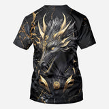 Heart Of A Dragon - Personalized Dragon All Over Shirt