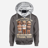 Great Job Dad - Personalized Father All Over Shirt