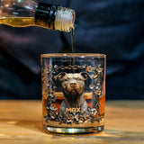 Proud Dog Dad/Dog Mom - Personalized Dog Whiskey Decanter Set