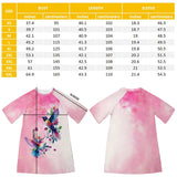 Purple Birds - Personalized Hummingbird Sleep T-shirt Dress