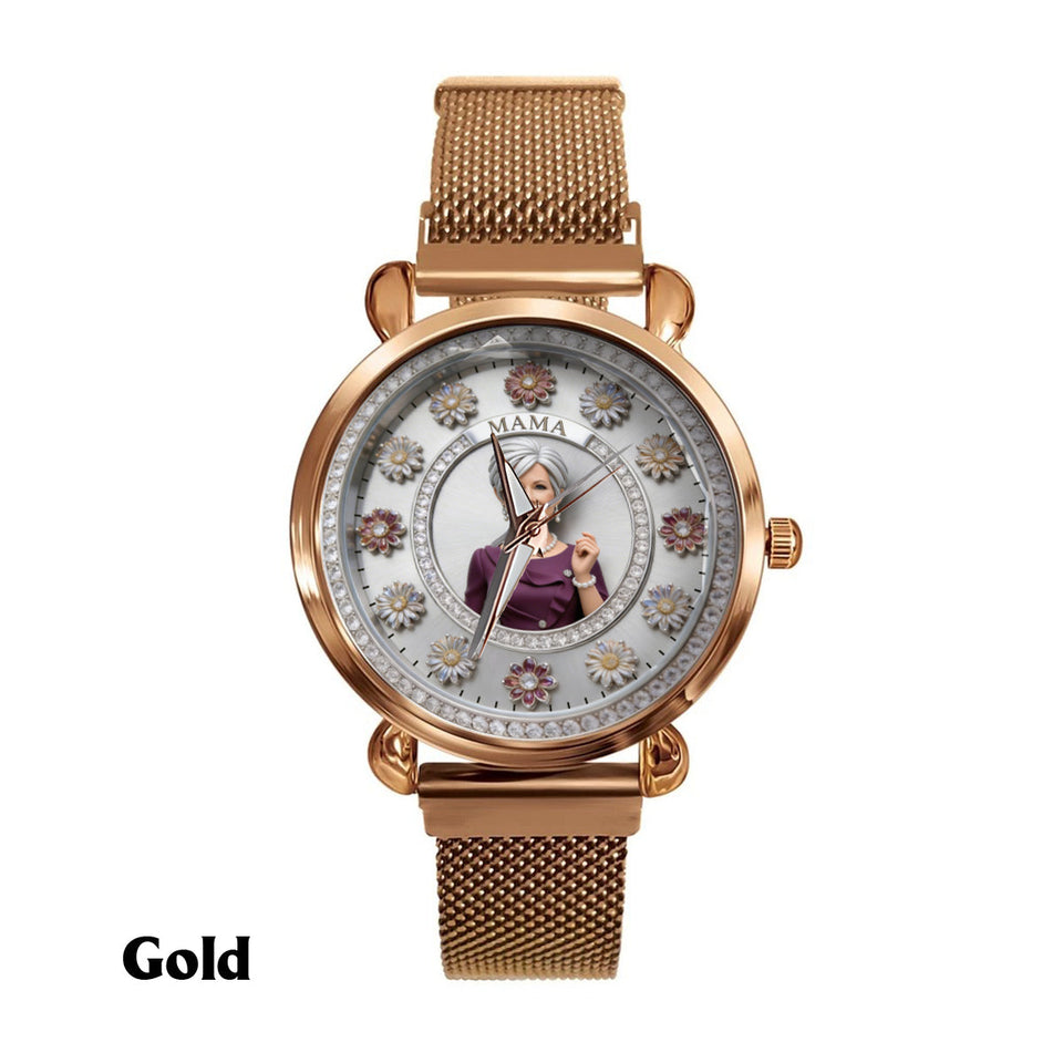 Custom Any Photo - Personalized Mother Women Hand Watch