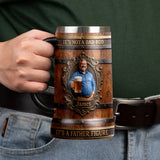 It's Not A Dad Bob - Personalized Father Beer Stein