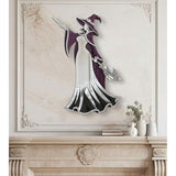 Magical Room Decor - Personalized Witch Wall Hanging Mirror
