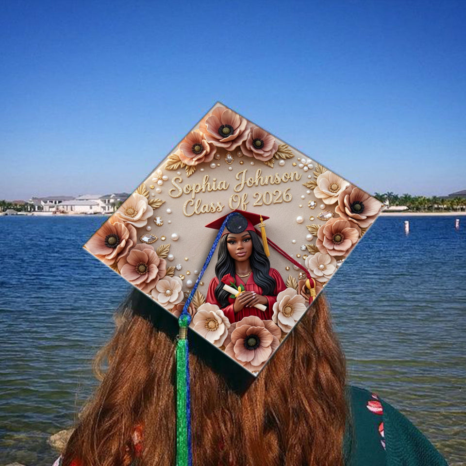 Custom Graduation Hat From Any Photo - Personalized Graduation Cap Topper