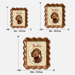 Custom Pet Potrait - Personalized Dog 2 Layered Wood Sign / Wood Plaque