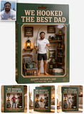 We Hooked the Best Dad - Personalized Fishing Acrylic Display Box