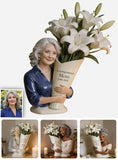 Heaven's Bloom - Personalized Memorial Acrylic Flower Vase