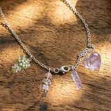 Custom Any Photo, Gift For Grandma, Mom - Personalized Grandma Metal Necklaces With Pendants