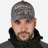 Birthday Patriotic 4th of July Gift - Personalized Birthday Classic Cap
