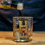 Alphabet Initial For Whiskey, Bourbon... Lovers - Personalized Whisky Whiskey Glass