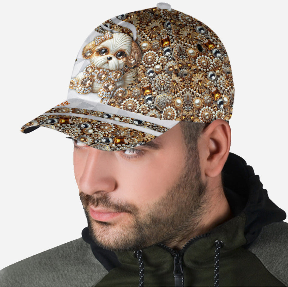 Love Shih Tzu - Personalized Dog Classic Cap