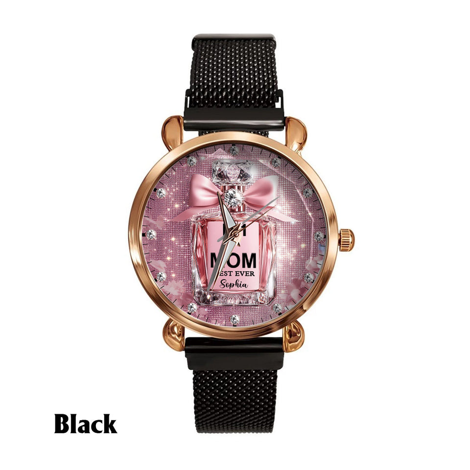 Best Mom Ever - Personalized Mother Women Hand Watch