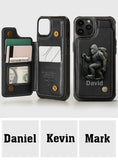Sasquatch - Personalized Hiking Wallet Phone Case