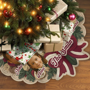 This Is Us - Personalized Family Shaped Tree Skirt