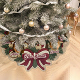 This Is Us - Personalized Family Shaped Tree Skirt