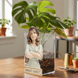 Custom Any Photo - Personalized Grandma Acrylic Pot