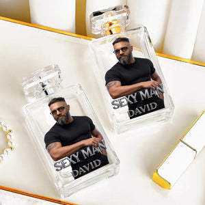 Luxury Gifts For Man - Custom From Photo - Personalized Father Refillable Perfume Bottle