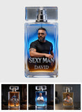 Luxury Gifts For Man - Custom From Photo - Personalized Father Refillable Perfume Bottle